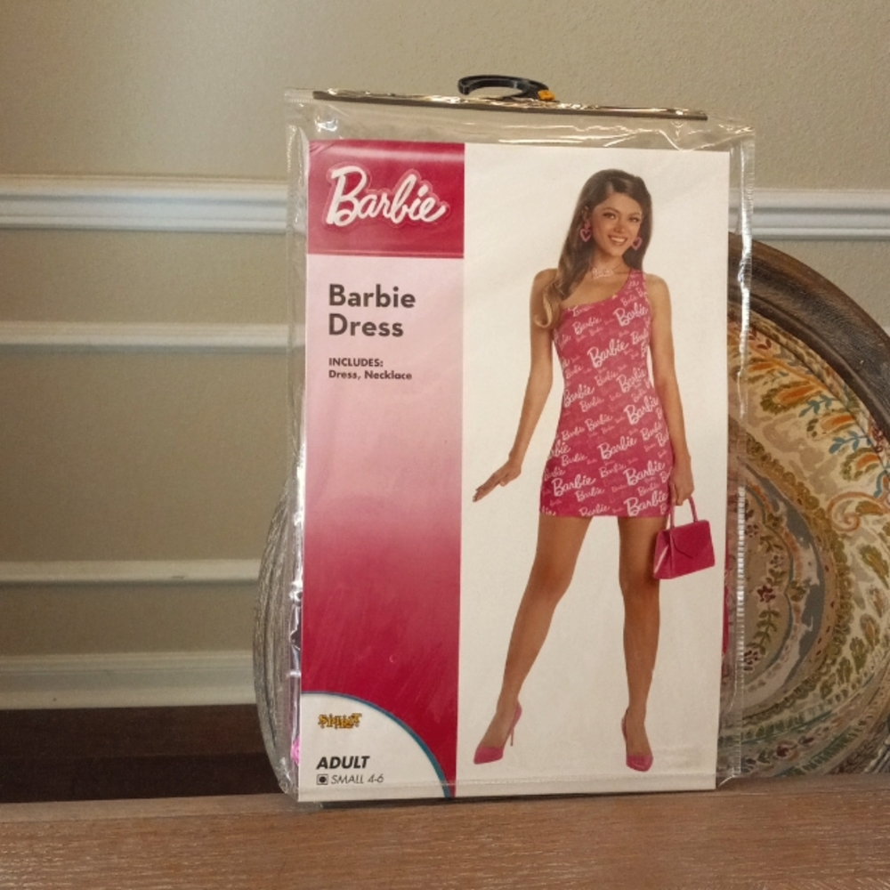 Adult Barbie Costume Size Small (4-6)
